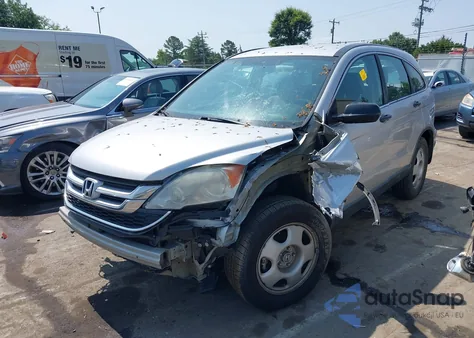 2011 Honda Cr-V Lx z USA, uszkodzony, nr VIN 5J6RE3H35BL042894